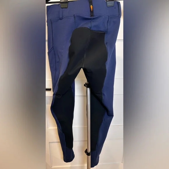 Kerrits Full Seat Equestrian Riding Tights Medium Navy - Picture 2 of 6